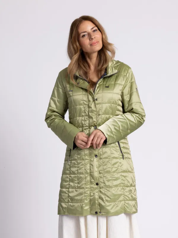 Mantel Rautenstepp Two Tone recycled